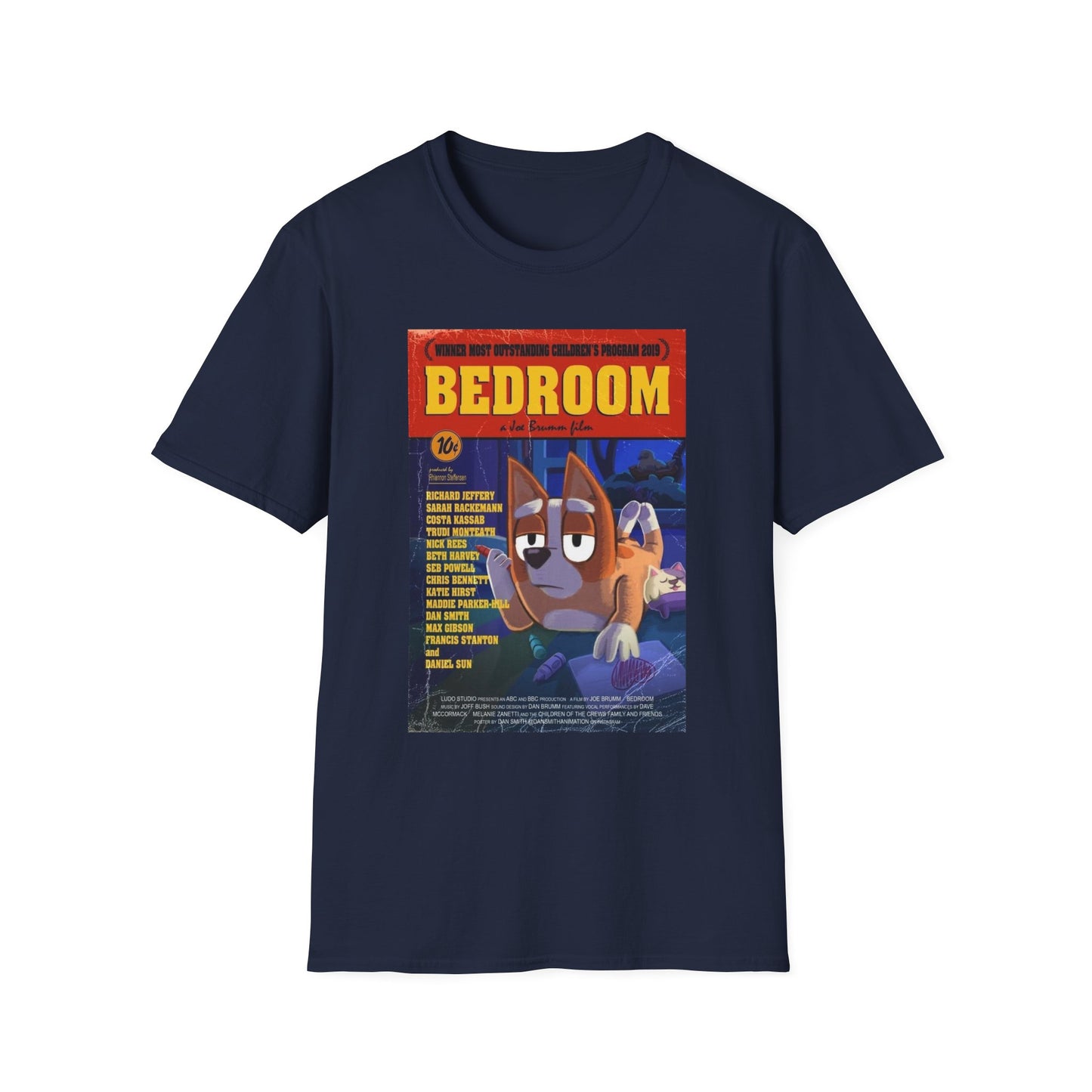 BEDROOM movie Featuring Sleepy Bingo - Bluey Fans Gift