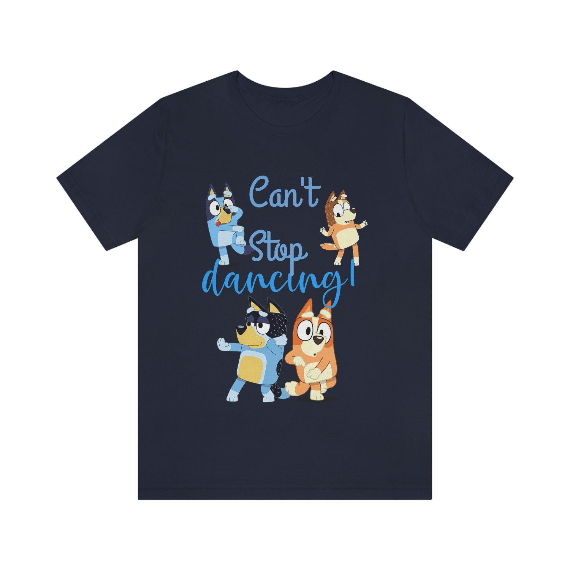 Bluey Dad Cant Stop Dancing For Father Day Women's V-Neck T-Shirt